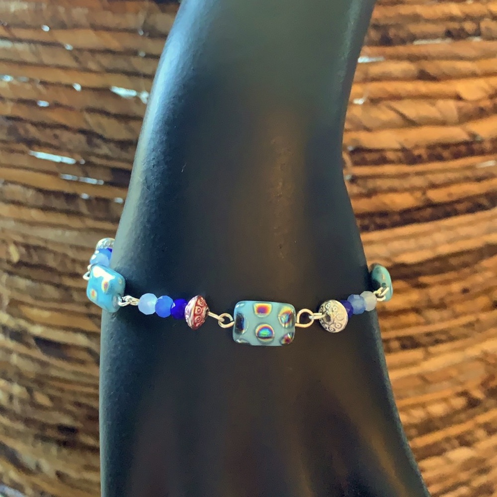 Turquoise Czech Bracelet